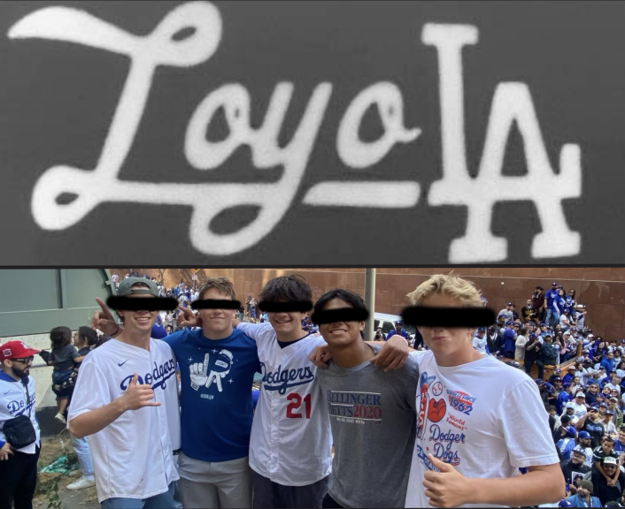 UNNAMED SENIORS SKIP school to attend the Dodgers’ parade